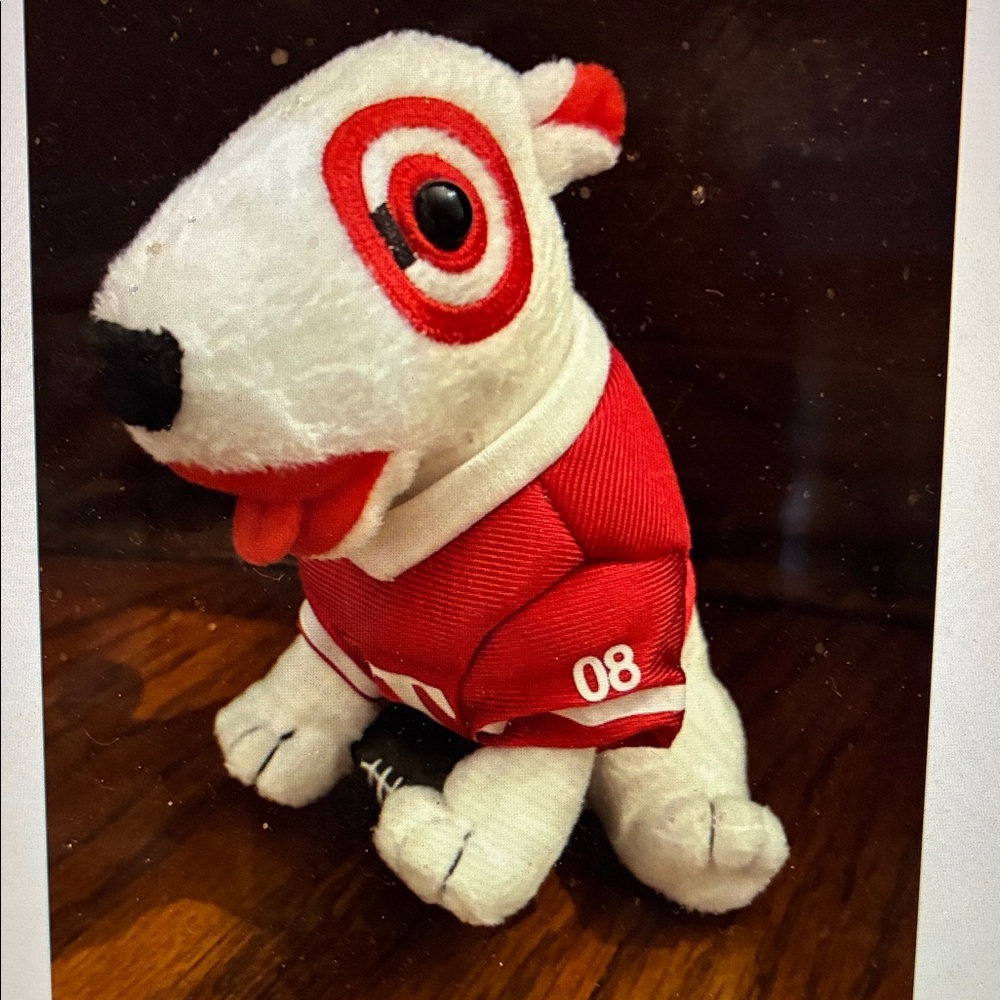 Target Bullseye Football Cheerleader dog plush 2008 #1245 of 6410